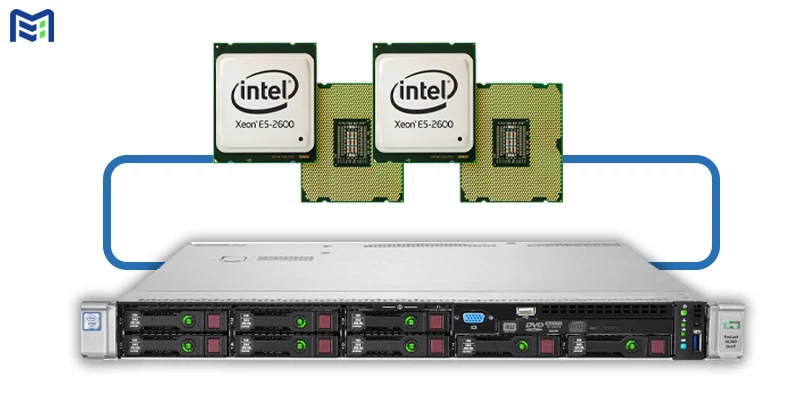 پردازنده سرور HP ProLiant DL360 Gen9