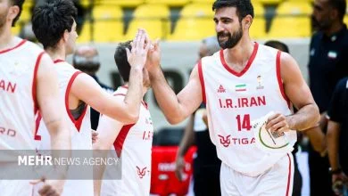 صعود تیم ملی بسکتبال به مرحله یک چهارم نهایی با غلبه بر اردن